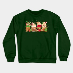 Gingerbread Christmas Latte | Coffee Lover Crewneck Sweatshirt